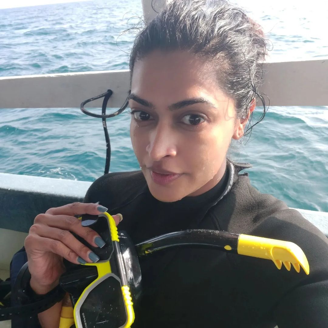 A refreshing day of scuba Diving in Salony's life.