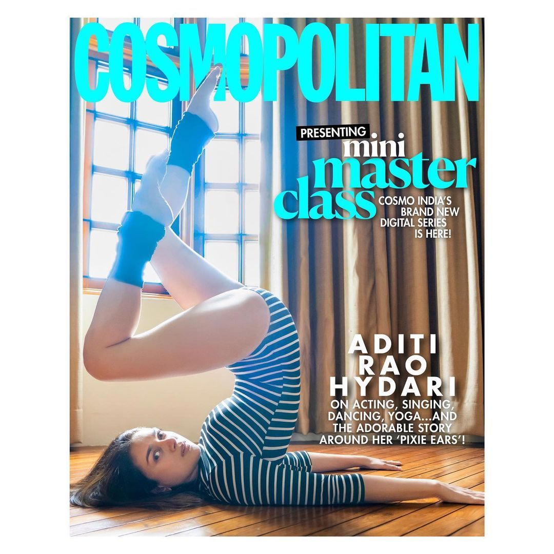 Aditi Rao Hydari's cover photo for Cosmopolitan