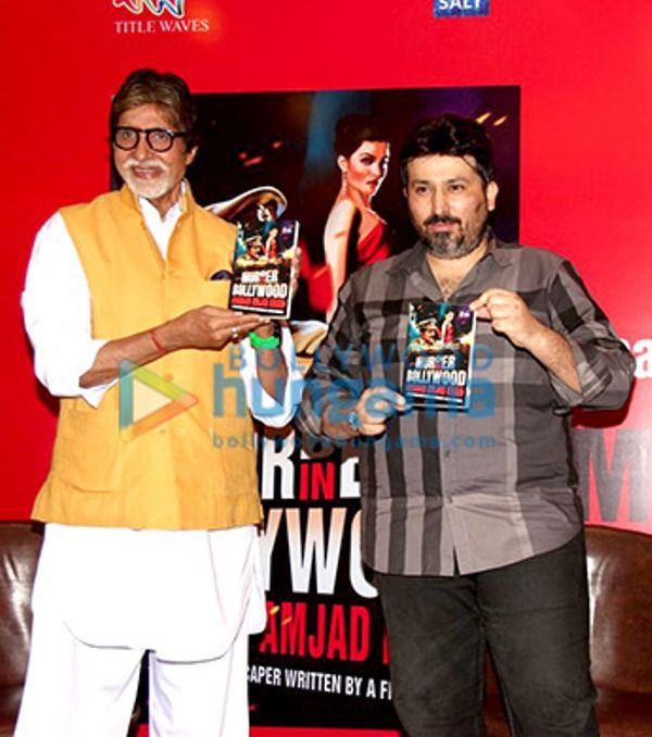 Amitabh Bachchan at the launch event of the book 'Murder in Bollywood' by Shadaab in 2015