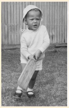 Andrew Symonds as a child