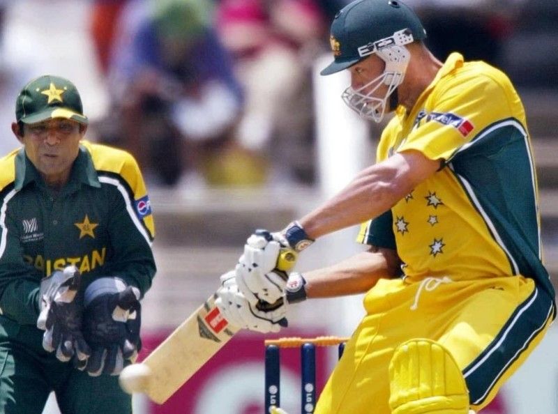 Andrew Symonds during the 2003 Cricket World Cup