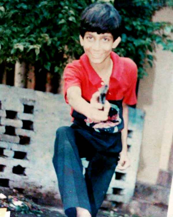 Childhood picture of Nilotpal Mrinal