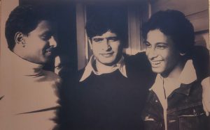 Dhulia brothers in youthful days (from left) Himanshu, Sudhanshu and Tigmanshu