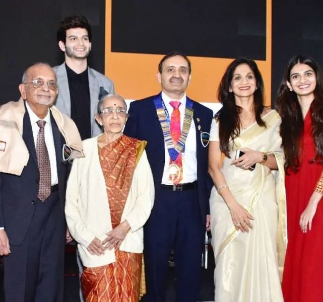 Dr. Siddhant with his family