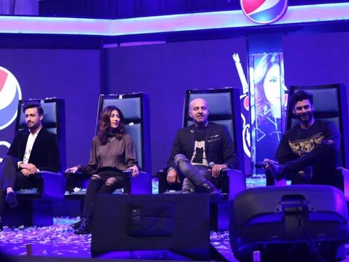 Fawad Khan as judge on Pepsi Battle of the Bands