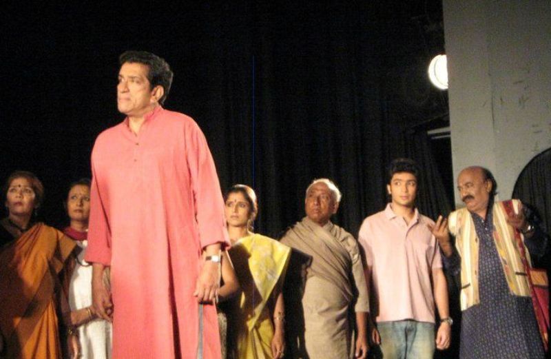 Gaurab Chakrabarty acting in theatres