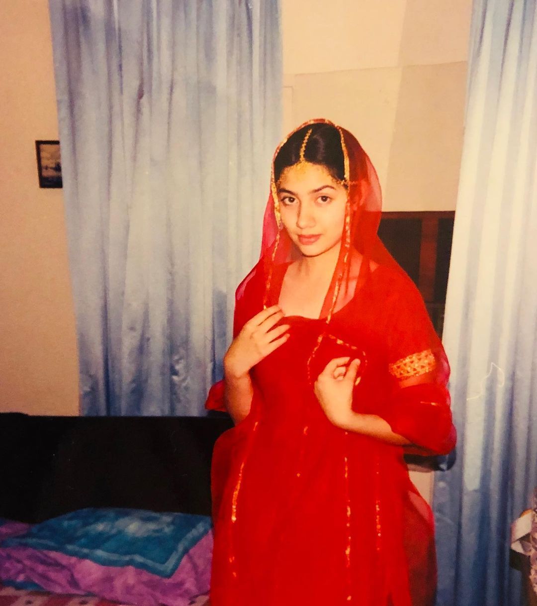 Picture of Mahira Khan in her hometown