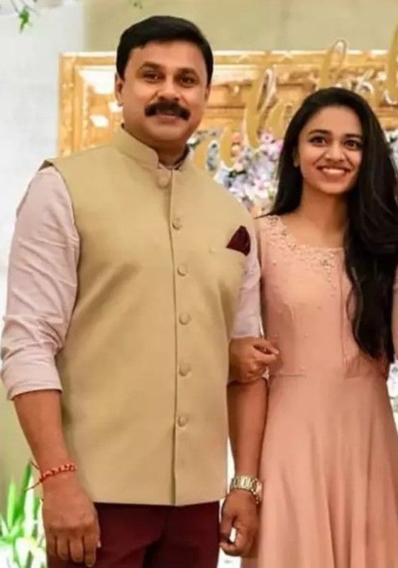 Manju Warrier's daughter with Dileep