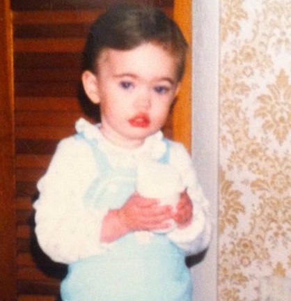 Megan Fox childhood photo