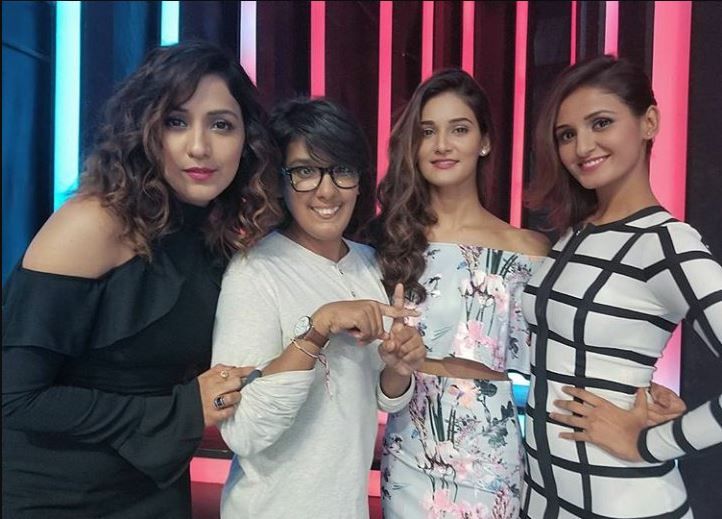 Mukti Mohan with her sisters