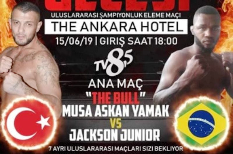 Musa Yamak's earned name, The Bull on a poster