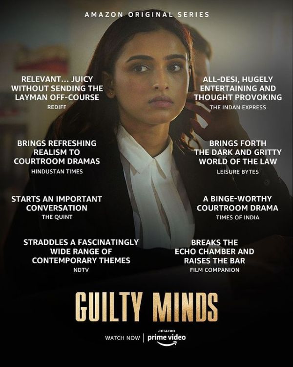 Namrata in web series Guilty Minds