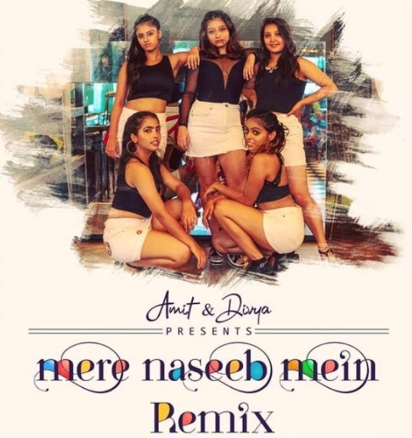 Poster of Yukti's choreographed dance video titled, Mere Nasib Me
