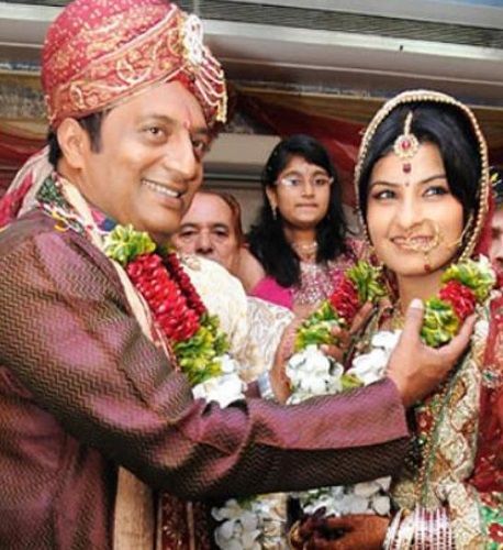 Prakash Raj and Pony Verma's wedding photo