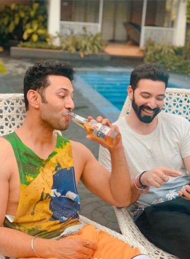 Sahil Anand in one of his Instagram post