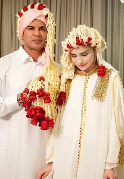 Sahil and Milena's nikah photo