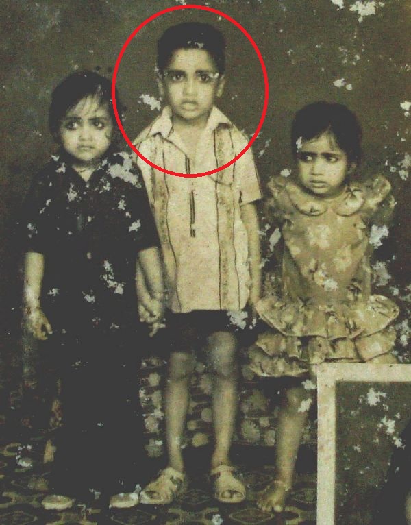 Sanal Kumar Sasidharan as a child