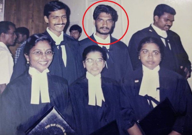 Sanal Kumar Sasidharan while he was studying law