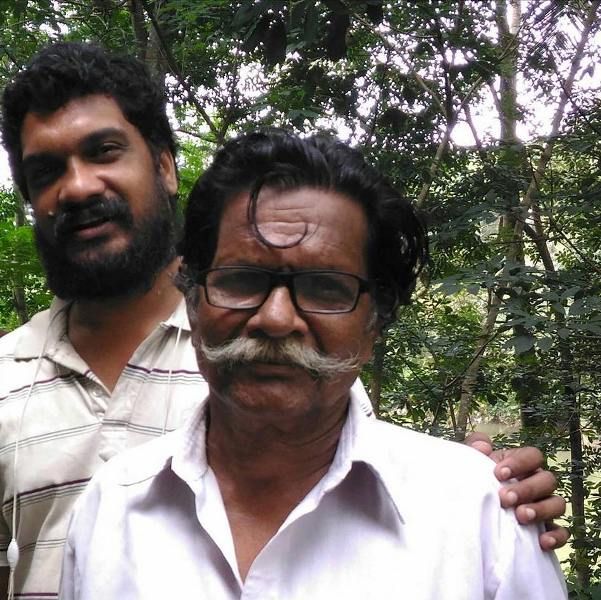 Sanal Kumar Sasidharan with his father