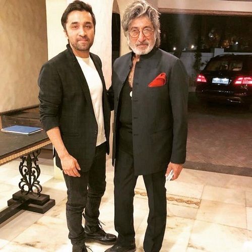 Shakti Kapoor with his son