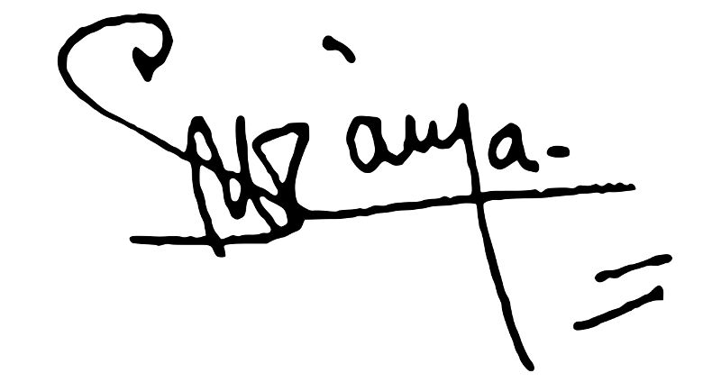 Suraiya's Signature