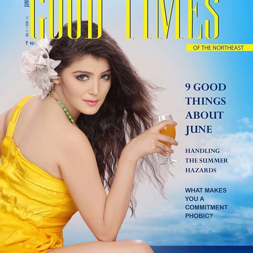 Triveni Barman featured on a magazine cover