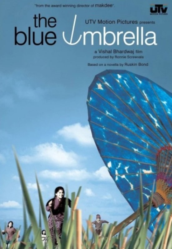 A poster of the film The Blue Umbrella