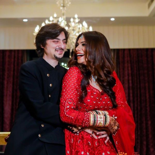 Aditya Kapadia and Tanvi Thakkar after their wedding