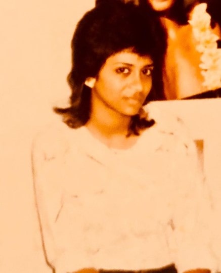 Photograph of Jyothy Lakshmi Krishna clicked in 1984