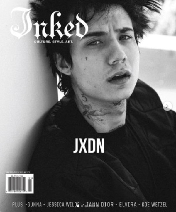 Cooper Noriega on the cover of the Style magazine Inked
