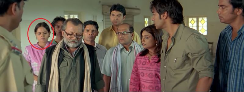 Garima Vikrant Singh in the movie 'Halla Bol'