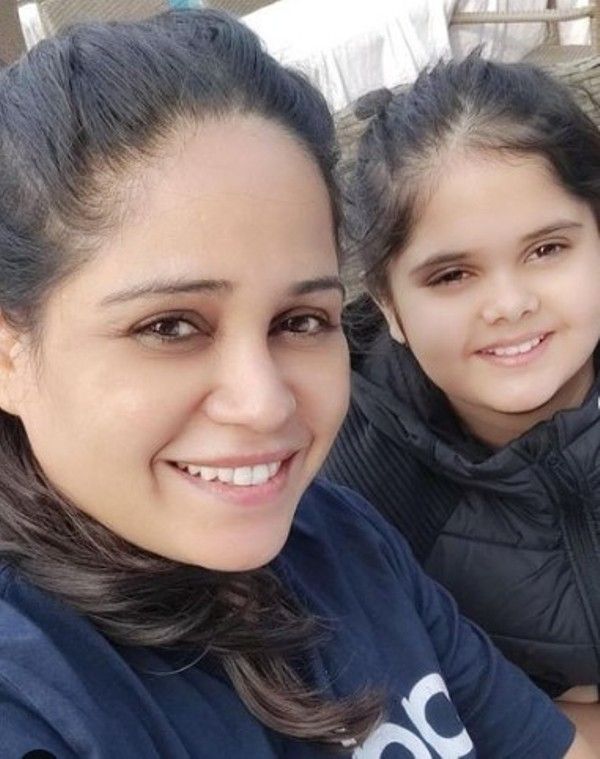 Garima Vikrant Singh with her daughter