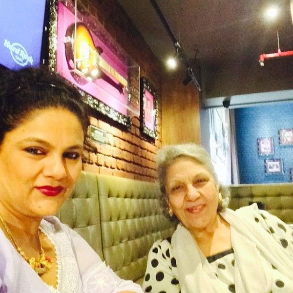 Guddi Maruti with her mother