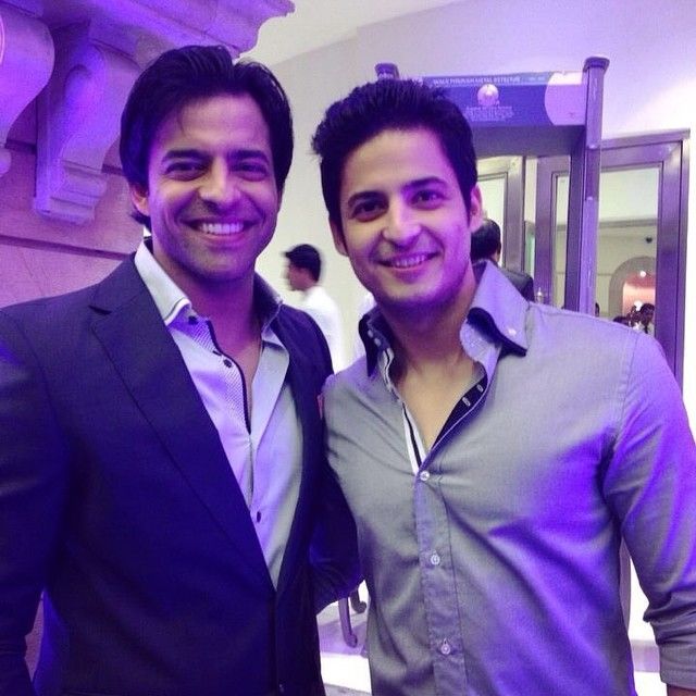 Himmanshoo Malhotra with his brother