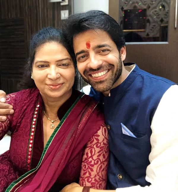 Himmanshoo Malhotra with his mother, Anju Malhotra