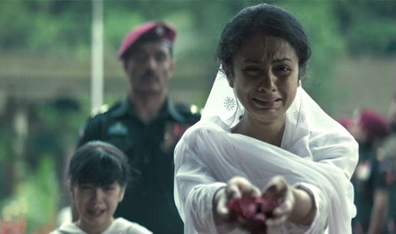 Manasi Parekh in a still from the film Uri: The Surgical Strike