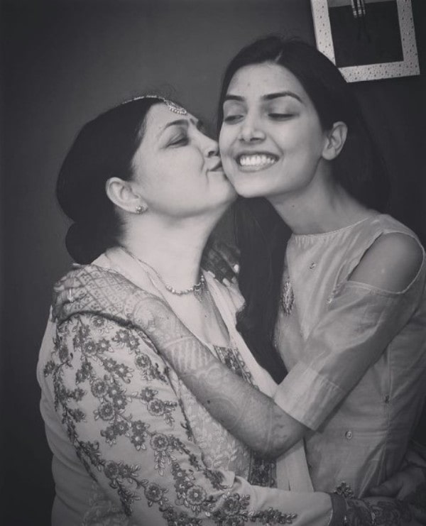 Meena Kaushal with her daughter-in-law, Sargam Koushal