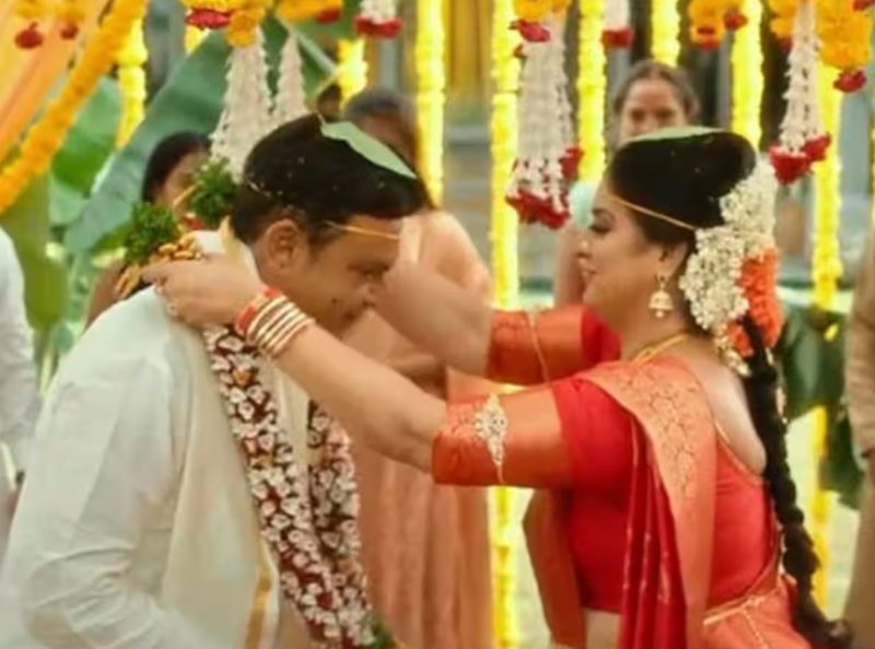 Naresh Babu and Pavithra Lokesh's wedding photo