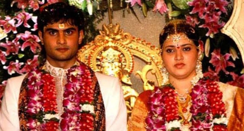Priyadarshini Ghattamaneni with her husband, Sudheer Babu