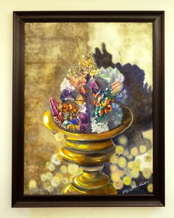 A painting made by Jyothy Lakshmi Krishna