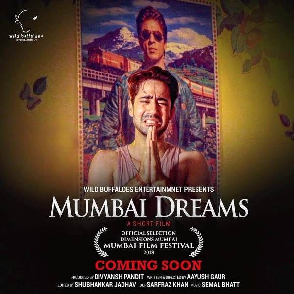 Poster of Naveen Pandit's short film Mumbai Dreams