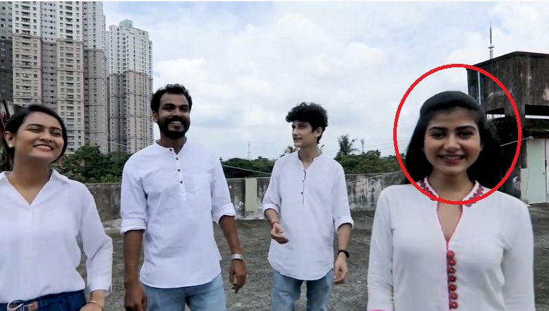 Prantika Das in the Bengali short film ‘Jai Hind’