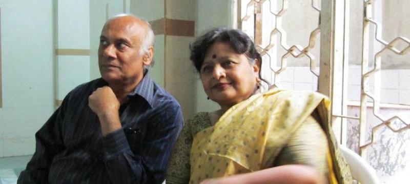 Pratik Sinha's parents
