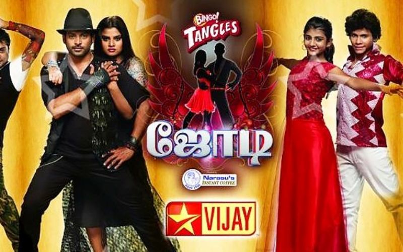 Prem in the Tamil reality show Jodi No1