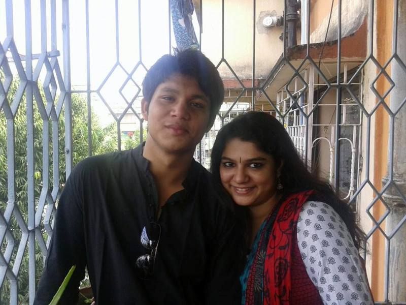 Ritabrata Dass with his sister Aritra Ray Sengupta
