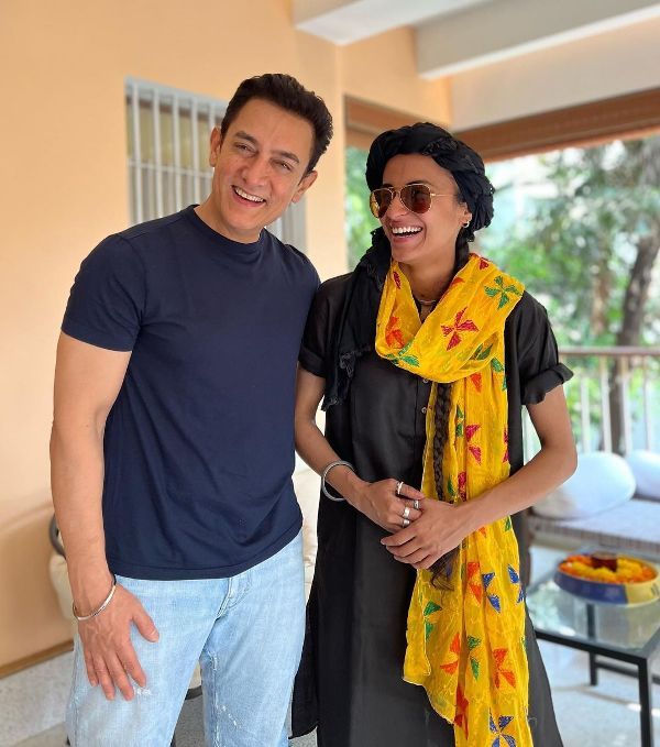 Ruhee Dosani with Aamir Khan