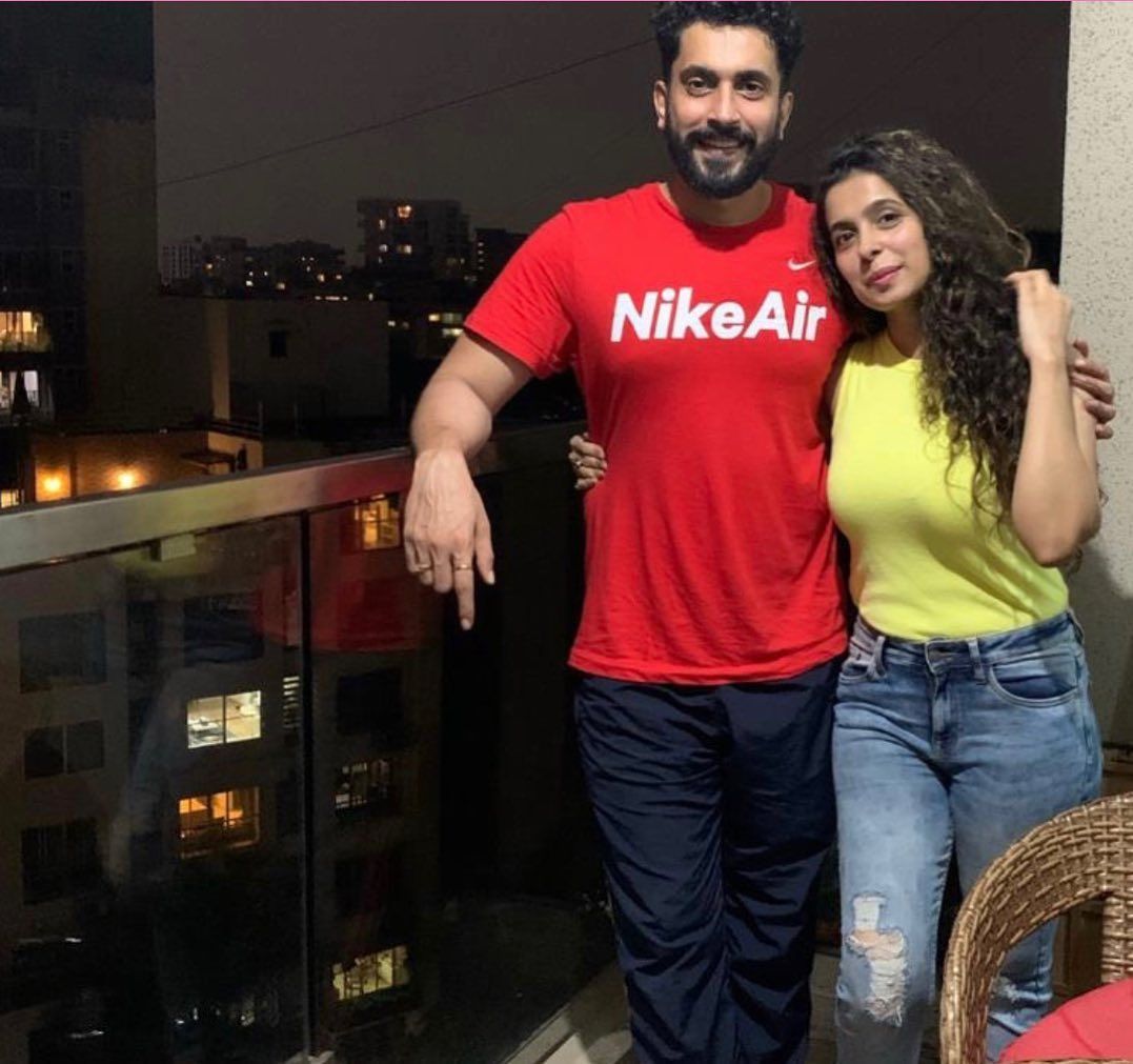 Sunny Singh with his sister Meher Nijjar