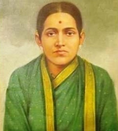 A potrait of Yashoda Savarkar, the wife of Ganesh Savarkar