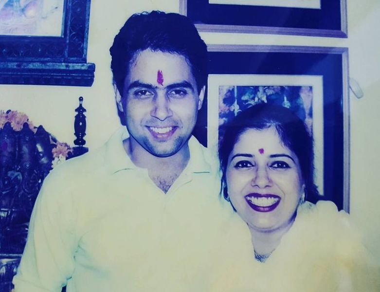Aman Verma with his sister Gowrie Vema