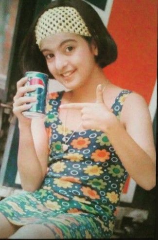 Amrita Prakash's childhood picture